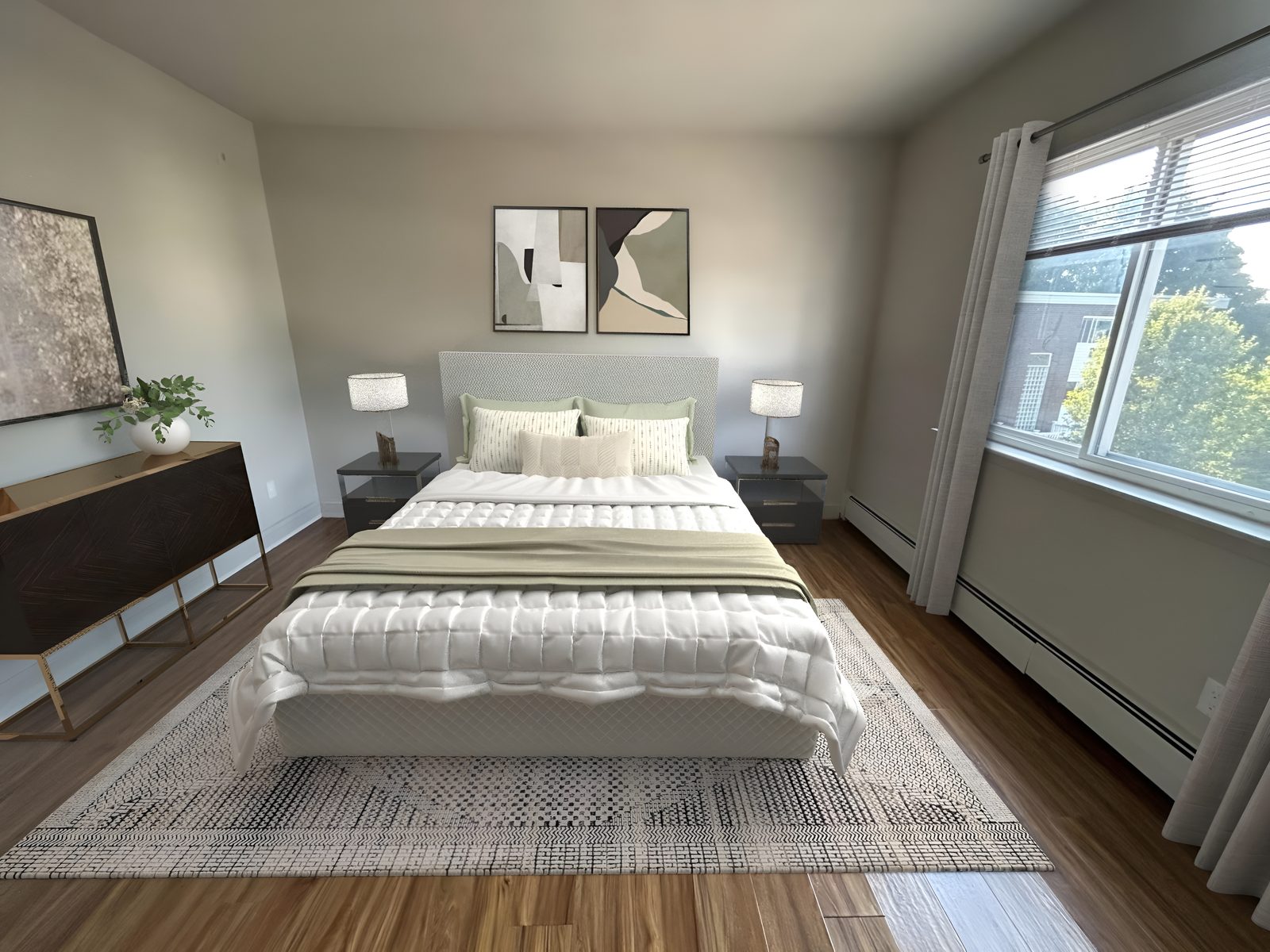 One-bedroom at Cypress Apartments