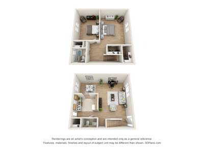 Townhouse Floorplan A