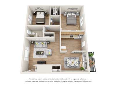 Two Bedroom Premium